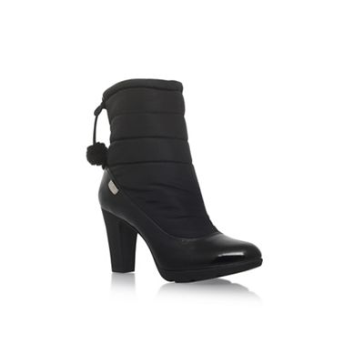 Anne Klein Black 'Xhale2' high heel ankle boots